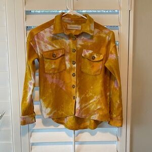 Treasure & Bond Kids Tie-Dye Jean Jacket